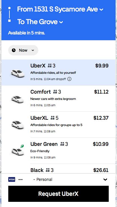 how does uber calculate price.